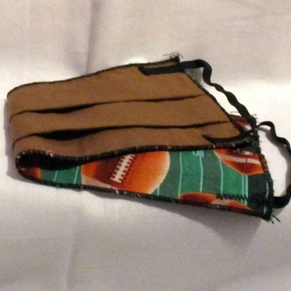 Face Mask Football and Field Green